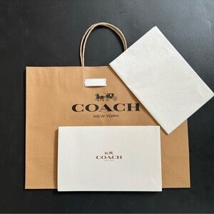 NEW Coach Gift Box for Small Bag Purse Scarf Wallet 9.75" x 6"x 2.5"